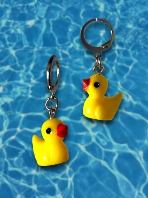 Pendientes Patitos de hule